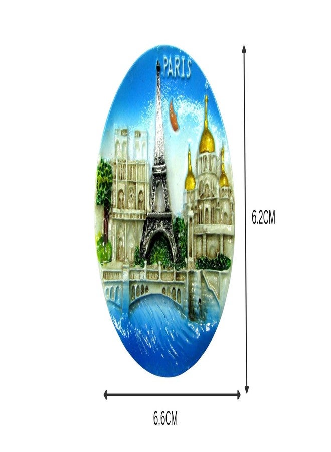 Olrada Fridge Magnet, Decoration for Your Fridge Cute Countries Theme (4Pc Set) - Image 3